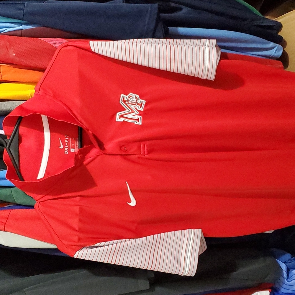 Nike Dri Fit polo Red sz XL